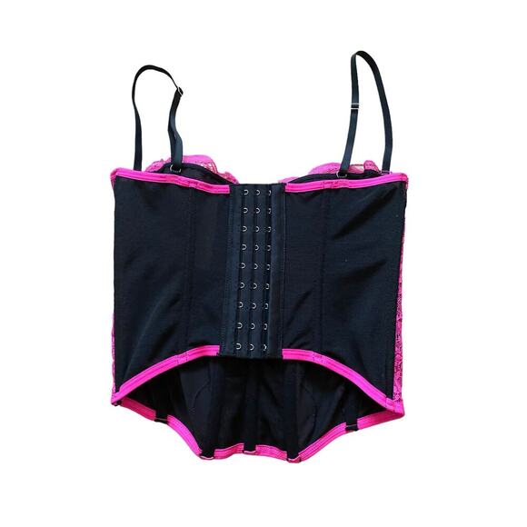 Urban Outfitters Out From Under Modern Love Women Lace Corset Croquette Top - Picture 6 of 7